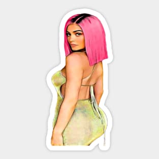 Kylie Jenner Kardashian Keeping Up Pop Lip Sticker